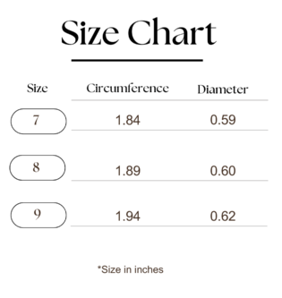 Brown and White Simple Size Chart Fashion Instagram Post 2